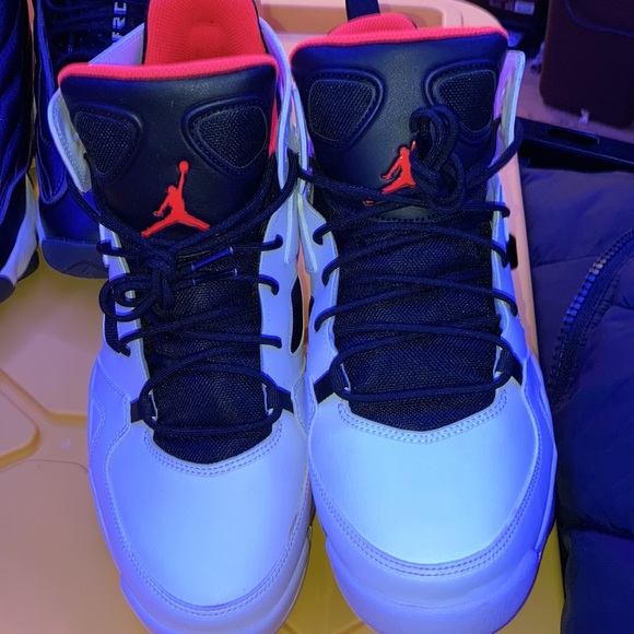 Jordan Pro Strong Black & White J’s ||| Jordan Flight Club ‘91 GS (Iced bottoms) - Picture 6 of 8